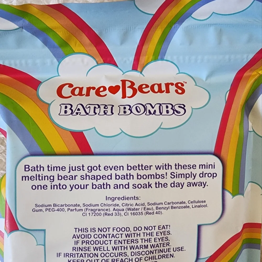 Care❤ Bears Bath Bombs with Strawberry 🍓 scent